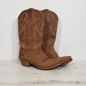Durango womens cowboy boots - FLAWS- read description